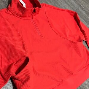 Zella Athletic Sport Jacket Quarter-Zip Pullover Women’s Size L